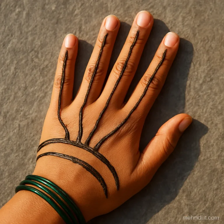 Each finger with its own small bel joining a broad bel across the palm