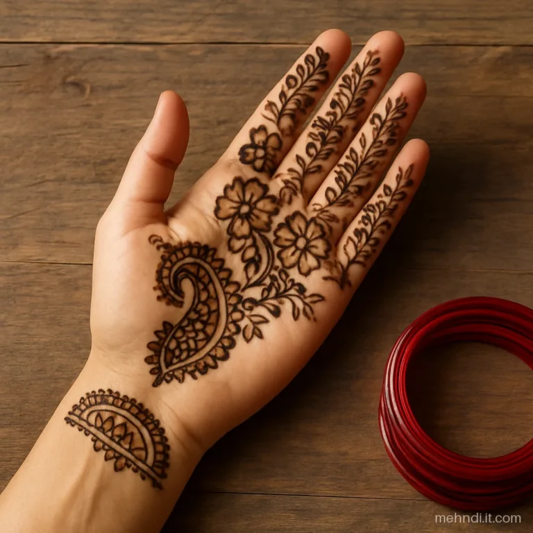 Full hand with wrist border that joins the other hand into a heart