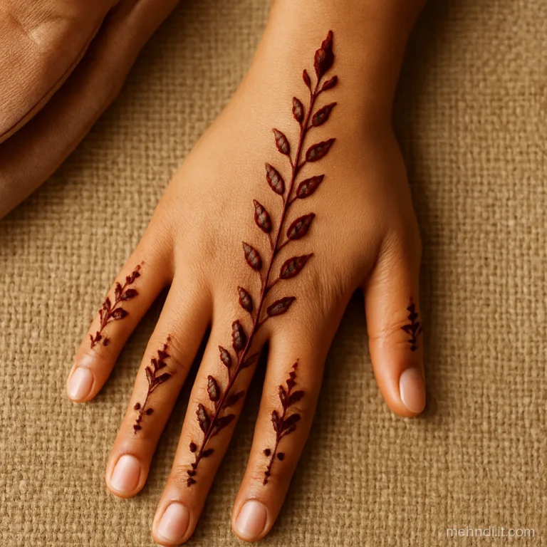 Full palm with identical bel pattern meant to match the second hand